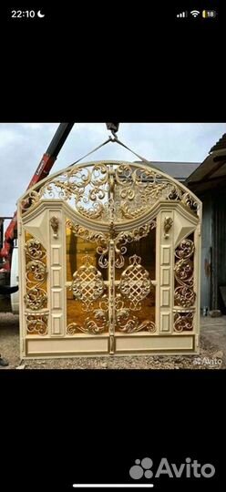 Кованые ворота под ключ с установкой и доставкой