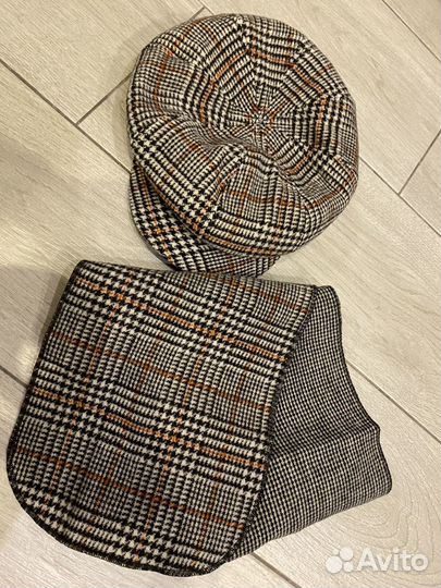 Комплект женский кепка и шарф