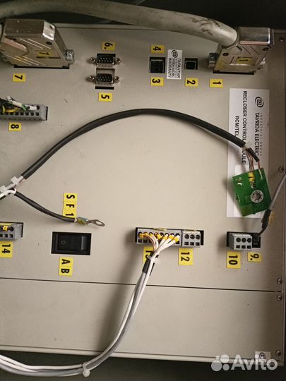 Шкаф управления реклоузера Таврида