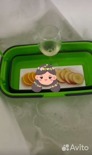 Ведро складное