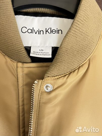 Куртка бомбер calvin klein рр L на росс 46-48