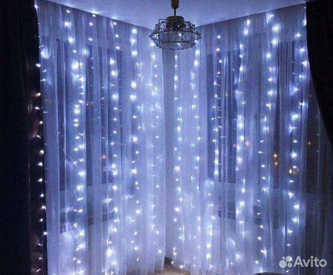 Гирлянда штора