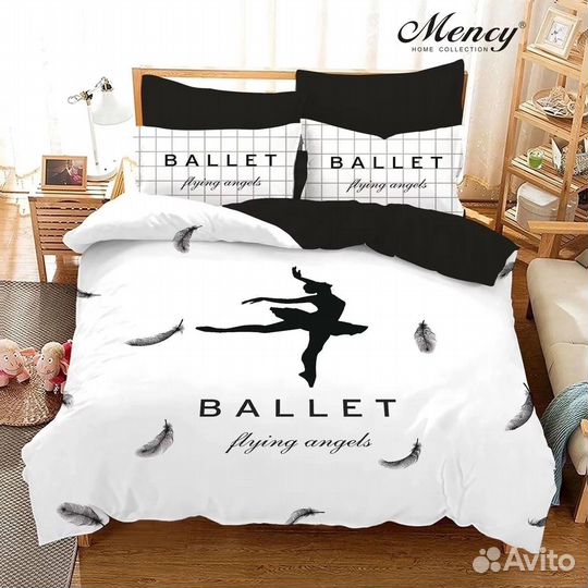 Детское постельное белье простынь на резинке Mency