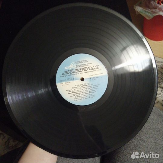 Грампластинка Вероника Долина
