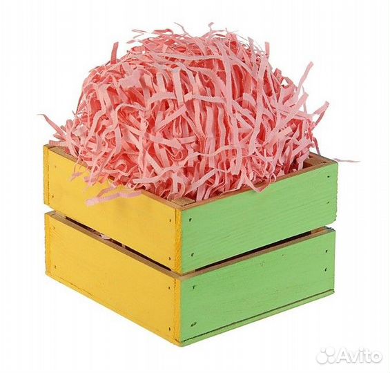 Наполнитель бумажный, нежно-розовый, 50 г