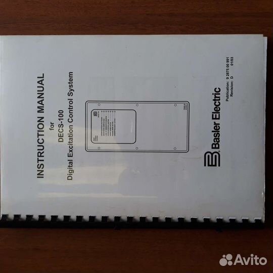 Регулятор напряжения,decs100B15