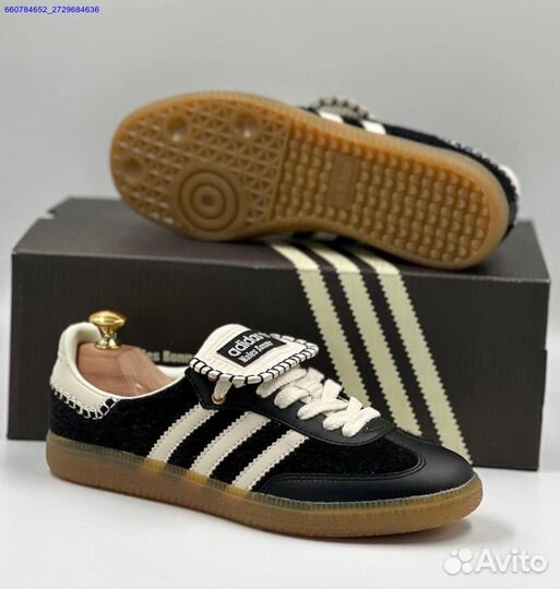 Кроссовки Adidas Samba & Wales Bonner (Арт.17742)