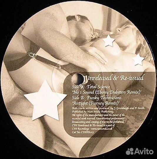 Виниловая пластинка drum'n'bass Total Science