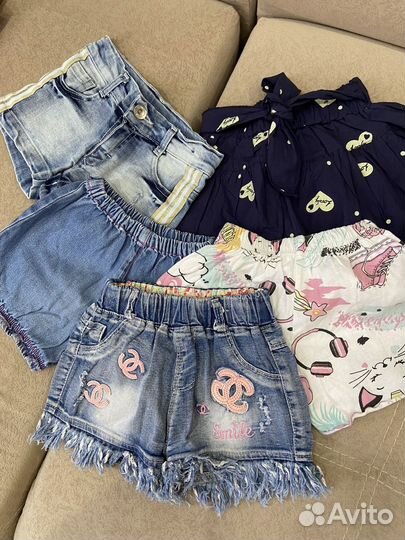 Шорты на девочку