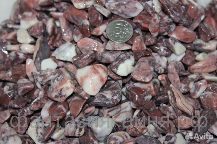 Галька натуральная для дизайна