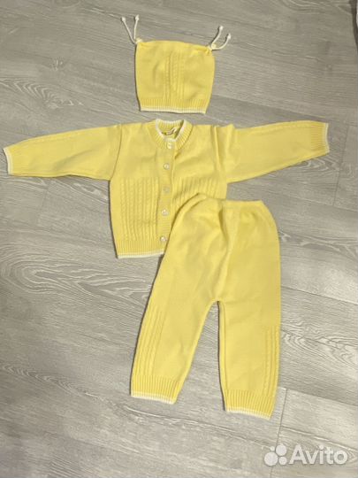 Вещи тёплые пакетом для девочки 68,74