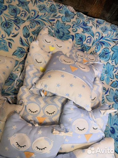 Бортики в кроватку