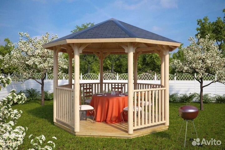 Беседка для дачи