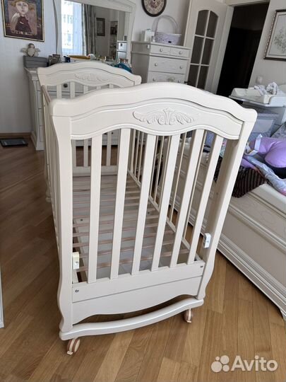 Кроватка-качалка Гандылян модель 