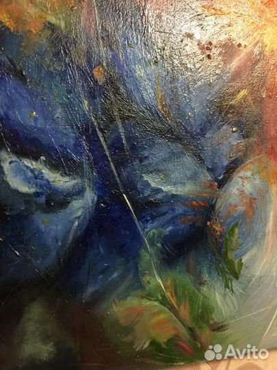 Картина маслом на холсте абстракция