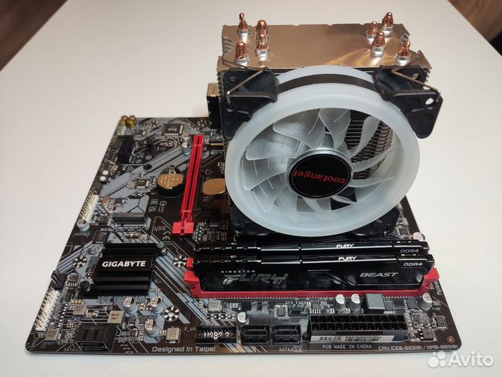 Комплект: i5-12400f, B660, 16Gb, кулер