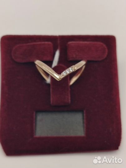 Золотое кольцо 585/ 18 р-р