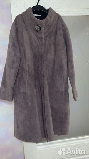 Меховая накидка женская