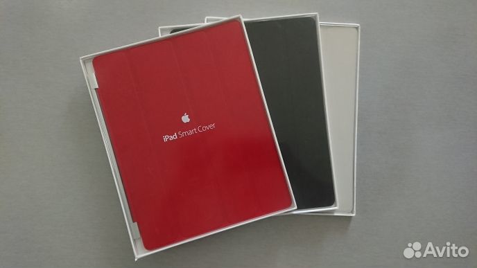 iPad Smart Cover Leather в упаковке