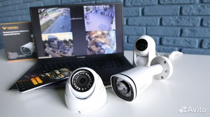 Онлайн-видеонаблюдение с установкой за 10 минут