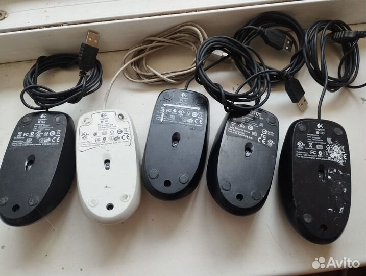 Мышь logitech B100