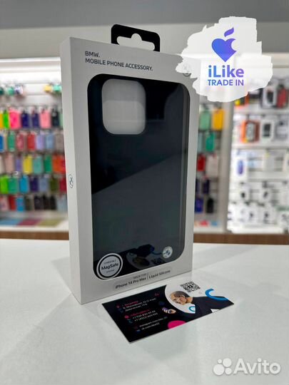 Чехол BMW для iPhone 14 Pro Max Black (2339)