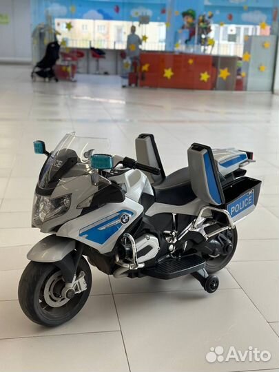 Детский мотобайк BMW R1200RT-P Police белый