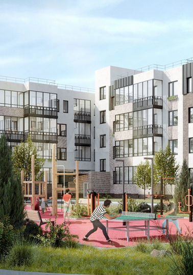 2-к. квартира, 69,2 м², 1/4 эт.