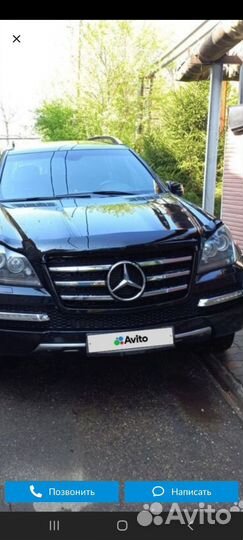 Решетка радиатора Mercedes GL 164 grand edition