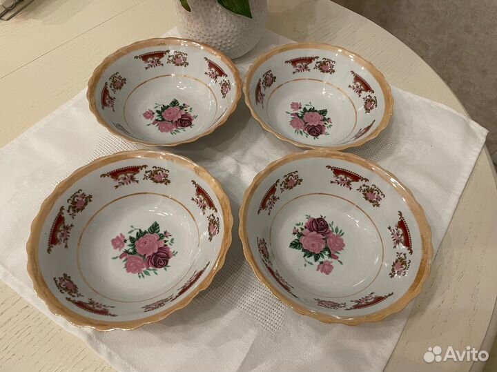 Тарелки глкбокие 4 шт