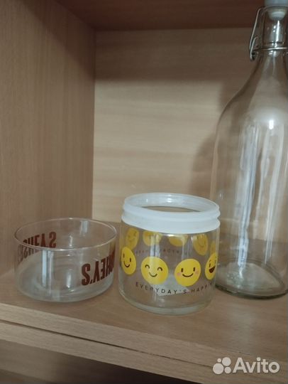 Бутылка, ваза, графин, банка для конфет