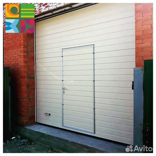 Секционные ворота alutech