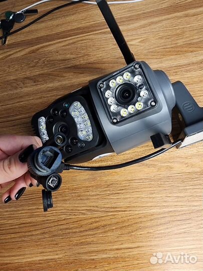 Камера видеонаблюдения уличная ip 4G с сим картой