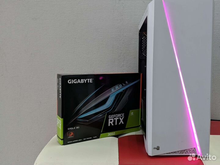 Современный игровой блок I3 10100F/RTX3050/16/250