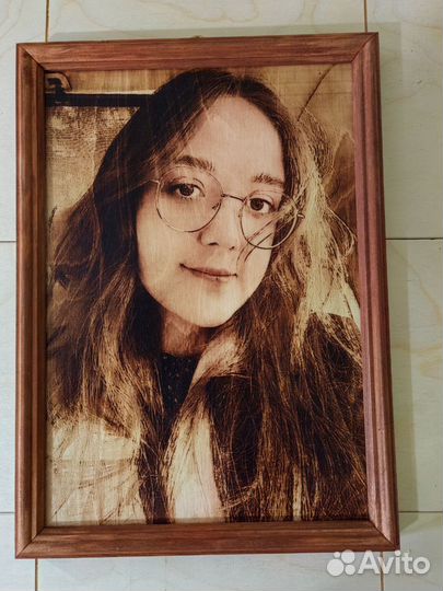 Выжигание портретов на дереве