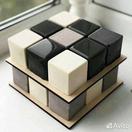 Торт из кубиков