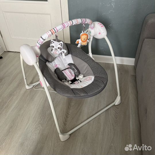 Электронные качели для новорожденных