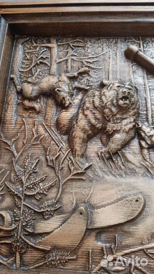 Панно из дерева