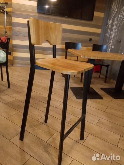 Стул высокий барный бу