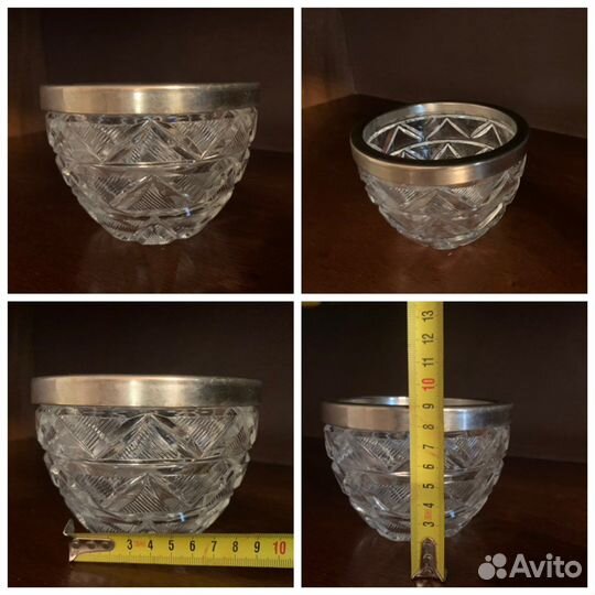 Рюмки, вазы, хрусталь СССР