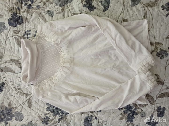 Блузки школьные 122 128 пакетом