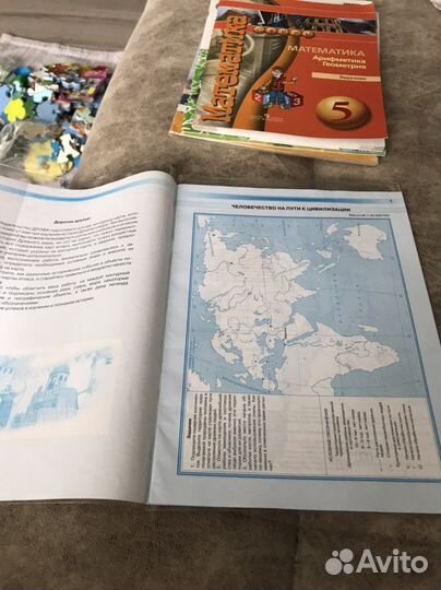 Контурная карта по истории 5 класс