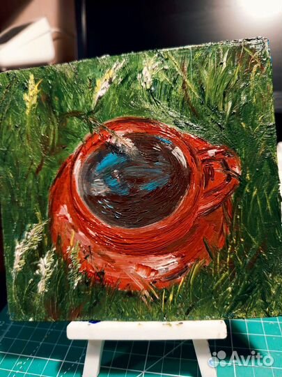 Миниатюра маслом 