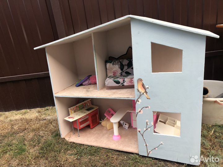 Домик для кукол большой из фанеры