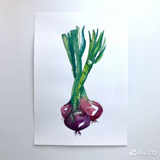 Акварельная картина 