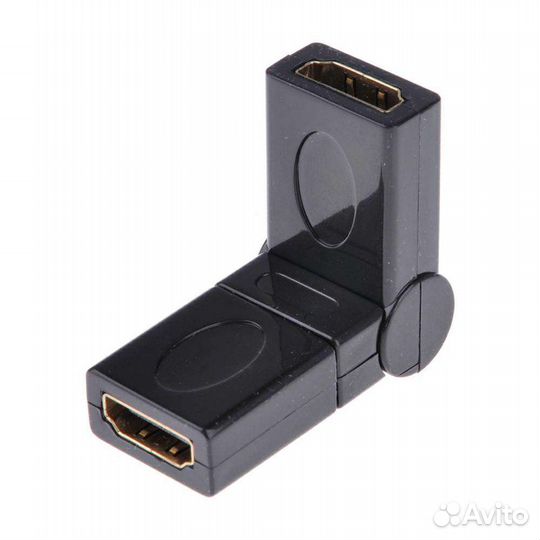 Переходник (hdmi гнездо - hdmi гнездо,гибкий