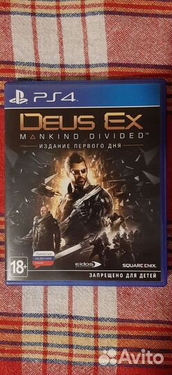 Игра для ps4 deus ex mankind divided