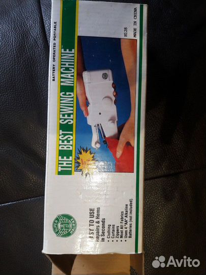 Машинка швейная малогабаритная портативная на бата
