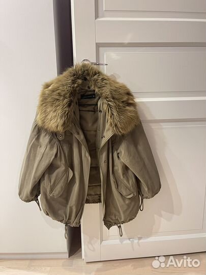 Парка zara женская M