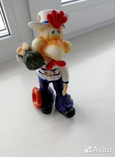 Статуэтка Моряк + корабль